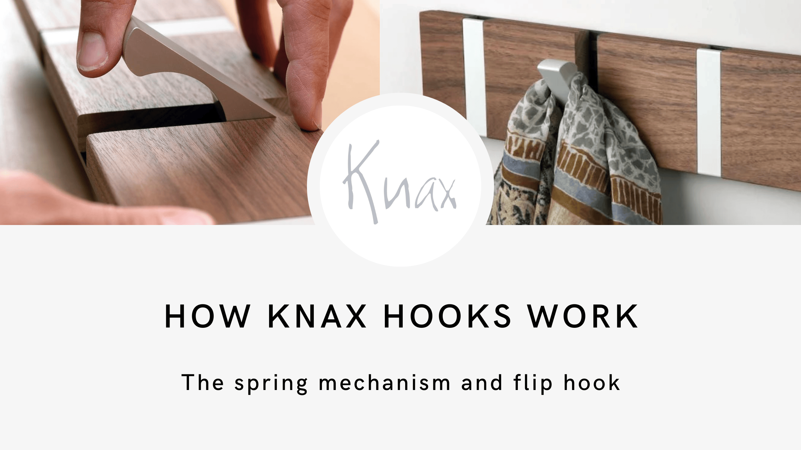 Load video: KNAX Coat Rack: The Original Spring-Loaded Coat RackThe KNAX Coat Rack is a stylish and functional coat rack that is perfect for any home or office. It features a unique spring-loaded design that allows the hooks to automatically retract back into the rack when you remove your coat. Spring-loaded hooks that automatically retract back into the rack when you remove your coatSpace-saving designMade from high-quality materialsBuilt to last