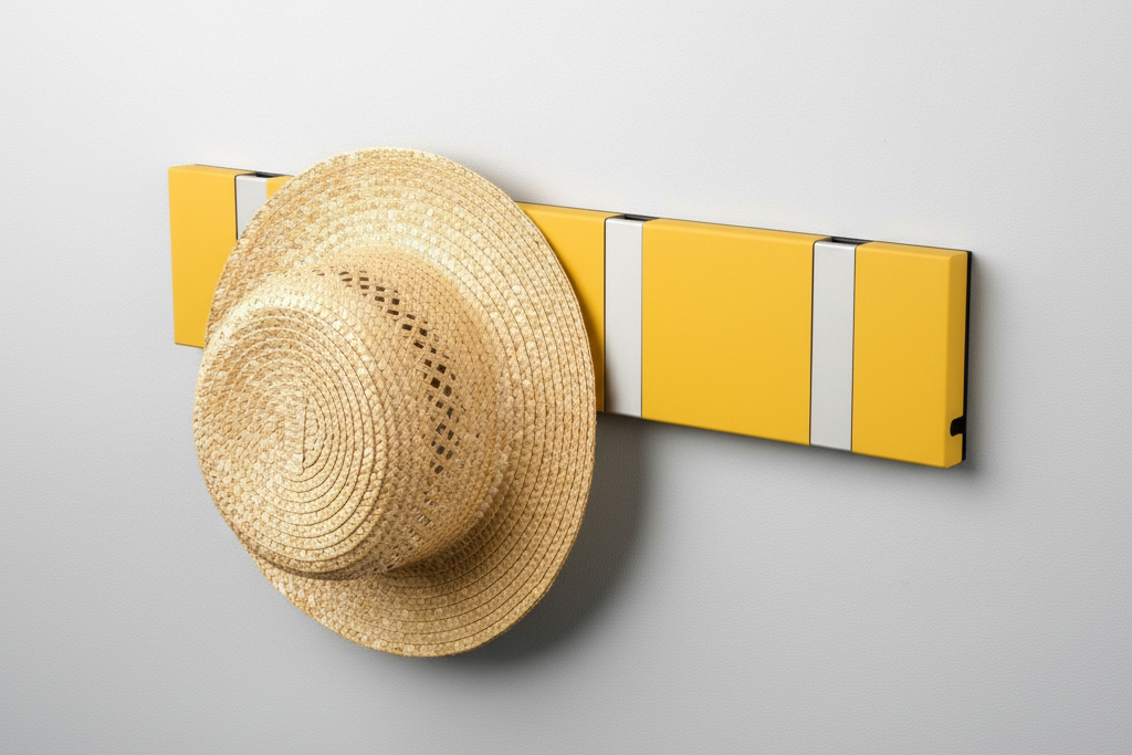 KNAX Summer Yellow with correct grey hooks and summer hat